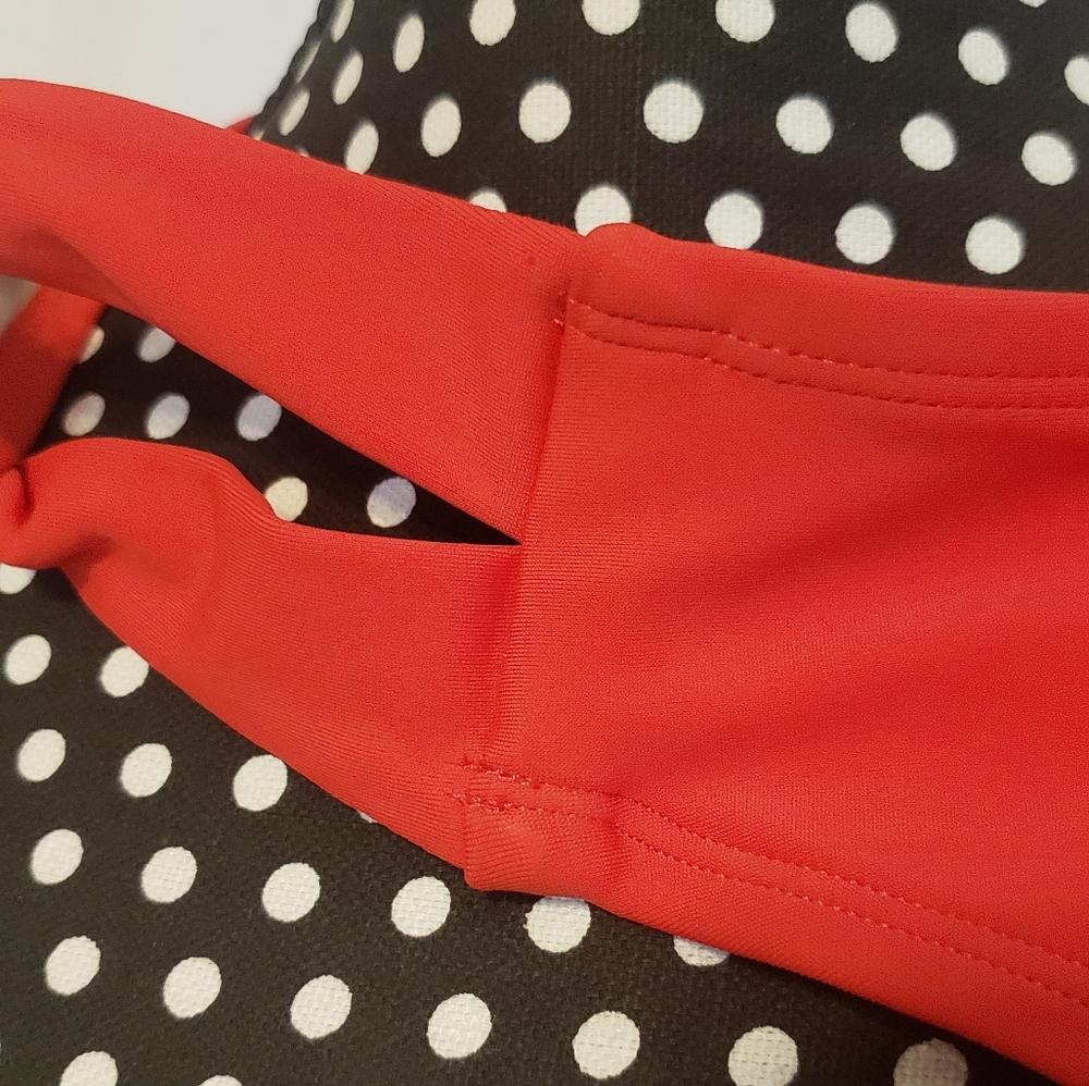 Kona Sol Red Bathing Suit Bottom - Picture 8 of 11